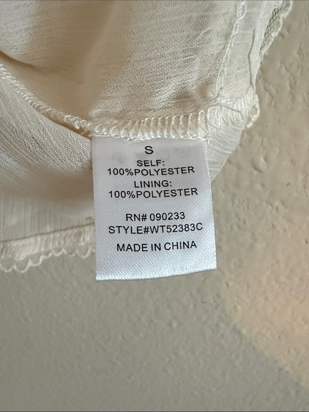 PacSun Cream Ruffle Babydoll Cami - Picture 4 of 5